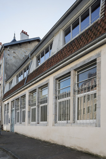 Elévation de la façade nord. © Région Bourgogne-Franche-Comté, Inventaire du patrimoine