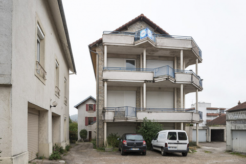 Mur-pignon nord de l'atelier. © Région Bourgogne-Franche-Comté, Inventaire du patrimoine