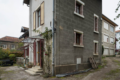 Logement, adossé au pignon sud de l'atelier. © Région Bourgogne-Franche-Comté, Inventaire du patrimoine