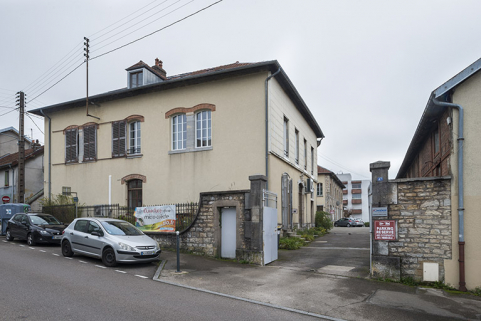 Vue depuis l'entrée. © Région Bourgogne-Franche-Comté, Inventaire du patrimoine