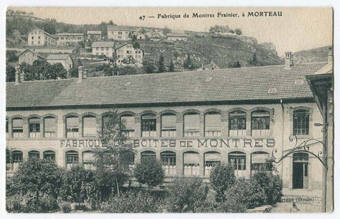 47 - Fabrique de Montres Frainier, à Morteau, limite 19e siècle 20e siècle. © Région Bourgogne-Franche-Comté, Inventaire du patrimoine