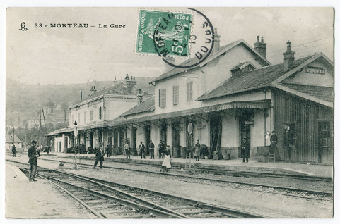 33 - Morteau - La Gare, 1er quart 20e siècle [avant 1910]. © Région Bourgogne-Franche-Comté, Inventaire du patrimoine