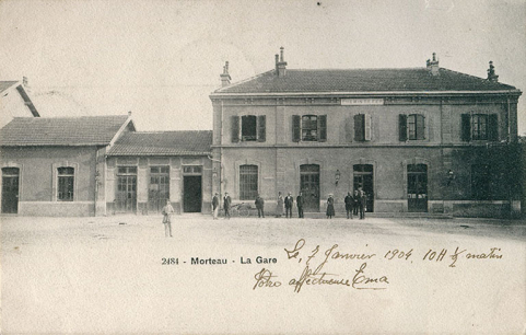 2484 - Morteau - La Gare, 1er quart 20e siècle [avant 1904]. © Région Bourgogne-Franche-Comté, Inventaire du patrimoine