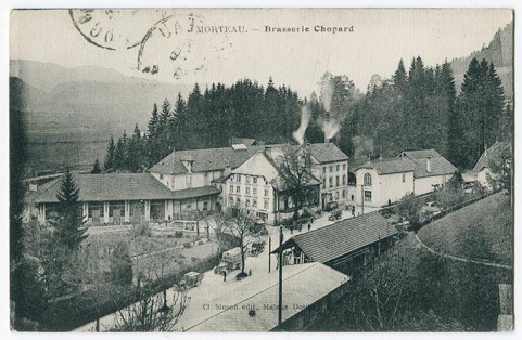 Morteau. - Brasserie Chopard, 2e quart 20e siècle [avant 1939]. © Région Bourgogne-Franche-Comté, Inventaire du patrimoine