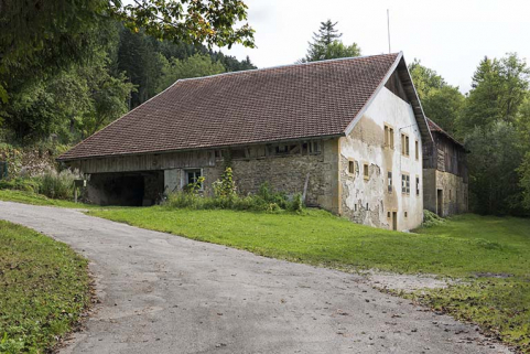 Vue d'ensemble, depuis le nord. © Région Bourgogne-Franche-Comté, Inventaire du patrimoine