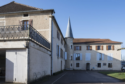 Cour intérieure. © Région Bourgogne-Franche-Comté, Inventaire du patrimoine Cour intérieure. © Région Bourgogne-Franche-Comté, Inventaire du patrimoine
