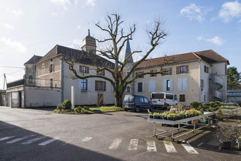 Vue générale depuis le Nord-Est. © Région Bourgogne-Franche-Comté, Inventaire du patrimoine Vue générale depuis le Nord-Est. © Région Bourgogne-Franche-Comté, Inventaire du patrimoine
