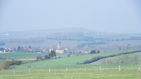 Le village de Gevigney, paysage. © Région Bourgogne-Franche-Comté, Inventaire du patrimoine Le village de Gevigney, paysage. © Région Bourgogne-Franche-Comté, Inventaire du patrimoine