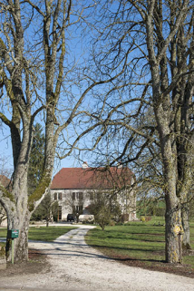 La demeure abritant l'ancien château. © Région Bourgogne-Franche-Comté, Inventaire du patrimoine La demeure abritant l'ancien château. © Région Bourgogne-Franche-Comté, Inventaire du patrimoine