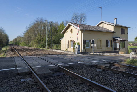 Vue depuis le Nord. © Région Bourgogne-Franche-Comté, Inventaire du patrimoine