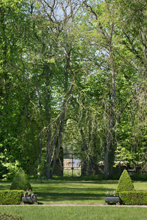 Le parc et le portail arrière. © Région Bourgogne-Franche-Comté, Inventaire du patrimoine Le parc et le portail arrière. © Région Bourgogne-Franche-Comté, Inventaire du patrimoine