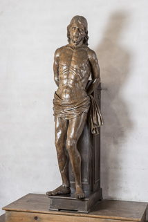 Statue représentant un Christ à la colonne. © Région Bourgogne-Franche-Comté, Inventaire du patrimoine Statue représentant un Christ à la colonne. © Région Bourgogne-Franche-Comté, Inventaire du patrimoine