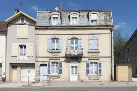 Façade antérieure. © Région Bourgogne-Franche-Comté, Inventaire du patrimoine