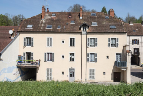 La façade postérieure. © Région Bourgogne-Franche-Comté, Inventaire du patrimoine