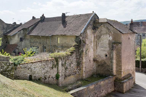 L'ancienne église et prieuré. © Région Bourgogne-Franche-Comté, Inventaire du patrimoine