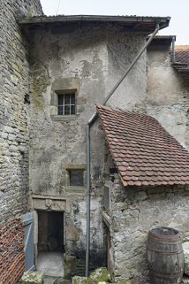 Tour comprenant l'escalier, côté cour. © Région Bourgogne-Franche-Comté, Inventaire du patrimoine