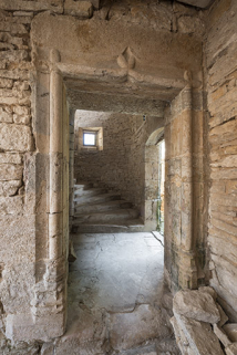La porte d'accès à la tour, rez-de-chaussée. © Région Bourgogne-Franche-Comté, Inventaire du patrimoine