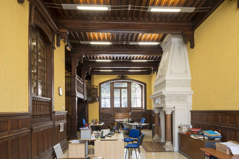 La salle de bal. © Région Bourgogne-Franche-Comté, Inventaire du patrimoine