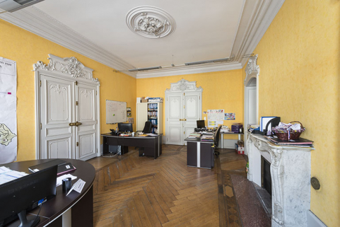 Le grand salon. © Région Bourgogne-Franche-Comté, Inventaire du patrimoine