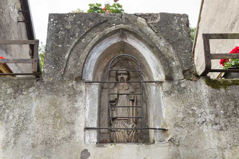 Statue représentant Saint-Antoine. © Région Bourgogne-Franche-Comté, Inventaire du patrimoine