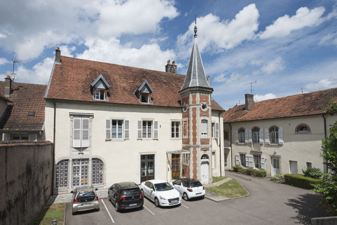 Façade postérieure de la demeure. © Région Bourgogne-Franche-Comté, Inventaire du patrimoine