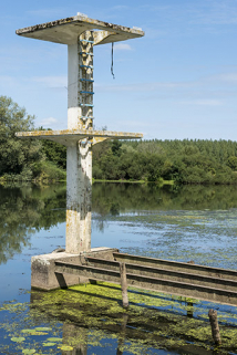Le plongeoir. © Région Bourgogne-Franche-Comté, Inventaire du patrimoine