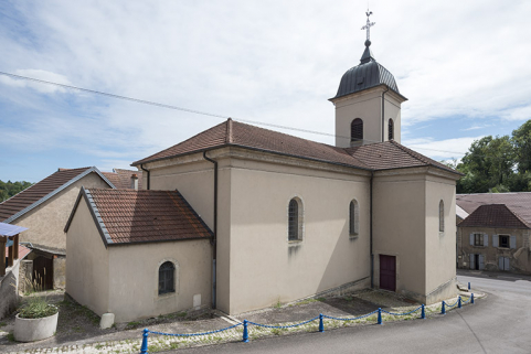 La chapelle, vue latérale. © Région Bourgogne-Franche-Comté, Inventaire du patrimoine