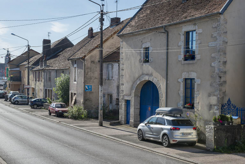 La rue Saint-Valère. © Région Bourgogne-Franche-Comté, Inventaire du patrimoine