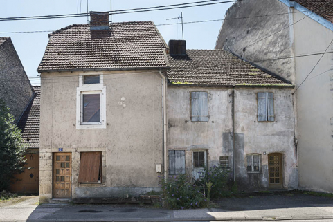 Maisons rue Saint-Valère. © Région Bourgogne-Franche-Comté, Inventaire du patrimoine