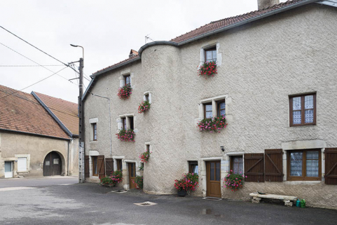 Maison à tour, rue Saint-Valère. © Région Bourgogne-Franche-Comté, Inventaire du patrimoine