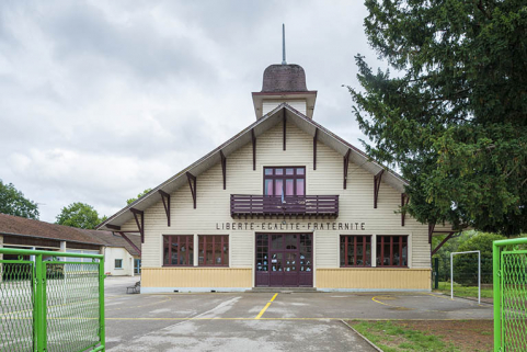 La façade principale. © Région Bourgogne-Franche-Comté, Inventaire du patrimoine