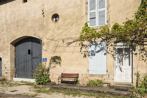 les travées de l'habitation et de la grange. © Région Bourgogne-Franche-Comté, Inventaire du patrimoine