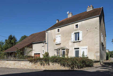 La façade antérieure. © Région Bourgogne-Franche-Comté, Inventaire du patrimoine