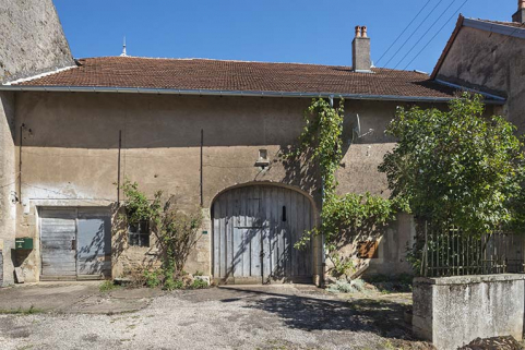La porte cochère de la grange. © Région Bourgogne-Franche-Comté, Inventaire du patrimoine