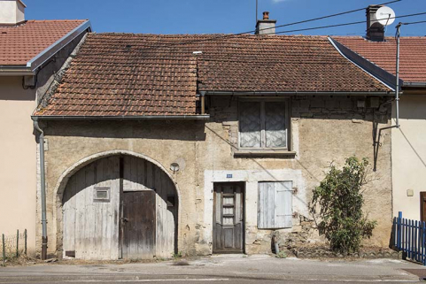 Ferme-bloc à deux travées. © Région Bourgogne-Franche-Comté, Inventaire du patrimoine