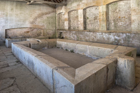 Le bassin du lavoir. © Région Bourgogne-Franche-Comté, Inventaire du patrimoine