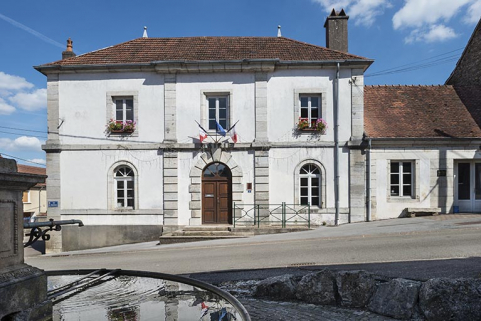 La façade antérieure. © Région Bourgogne-Franche-Comté, Inventaire du patrimoine