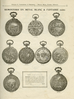 Catalogue Fabriques G. Tribaudeau, p. 11, s.d. [début 20e siècle]. © Région Bourgogne-Franche-Comté, Inventaire du patrimoine