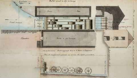 Moulin, 1859. © Région Bourgogne-Franche-Comté, Inventaire du patrimoine