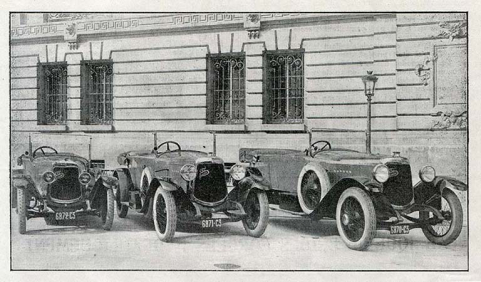 Automobiles Schneider, encart publicitaire, s.d. [1923]. © Région Bourgogne-Franche-Comté, Inventaire du patrimoine