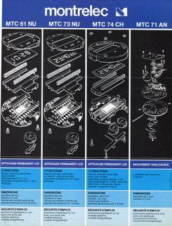 1 2 3 4 [notice publicitaire de présentation de mouvements à quartz Montrelec : verso], entre 1977 et 1980. © Région Bourgogne-Franche-Comté, Inventaire du patrimoine