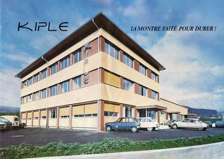 [L'usine vue de trois quarts gauche : 1ère de couverture d'un catalogue], vers 1980. © Région Bourgogne-Franche-Comté, Inventaire du patrimoine