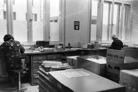 [Service expédition], années 1960. © Région Bourgogne-Franche-Comté, Inventaire du patrimoine