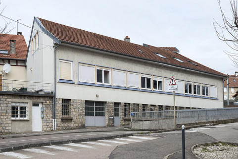 Vue d'ensemble depuis le sud. © Région Bourgogne-Franche-Comté, Inventaire du patrimoine Vue d'ensemble depuis le sud. © Région Bourgogne-Franche-Comté, Inventaire du patrimoine