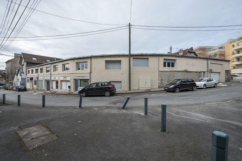 Partie nord des ateliers, dans le haut de la rue. © Région Bourgogne-Franche-Comté, Inventaire du patrimoine