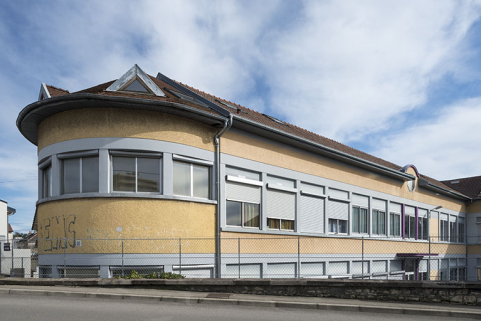 Extrémité nord de l'atelier est, depuis la rue de la Rotonde. © Région Bourgogne-Franche-Comté, Inventaire du patrimoine Extrémité nord de l'atelier est, depuis la rue de la Rotonde. © Région Bourgogne-Franche-Comté, Inventaire du patrimoine