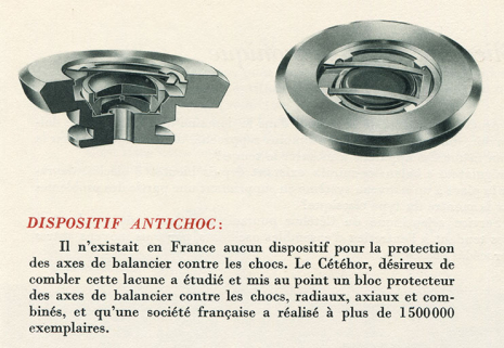 Dispositif antichoc, 1955. © Région Bourgogne-Franche-Comté, Inventaire du patrimoine