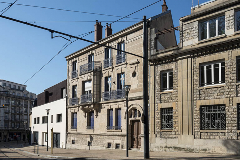 Vue de trois quarts droite. © Région Bourgogne-Franche-Comté, Inventaire du patrimoine