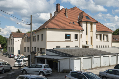 Vue d'ensemble depuis l'ouest. © Région Bourgogne-Franche-Comté, Inventaire du patrimoine