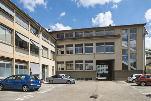 Bâtiment d'entrée. Façade nord. © Région Bourgogne-Franche-Comté, Inventaire du patrimoine Bâtiment d'entrée. Façade nord. © Région Bourgogne-Franche-Comté, Inventaire du patrimoine